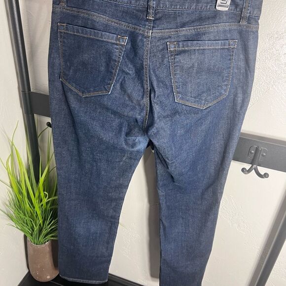 Loft Curvy Straight leg jeans Vintage Dark Wash Size 10/30 - Picture 9 of 16